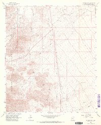 Gillespie Mtn. 1966 topographic map thumbnail
