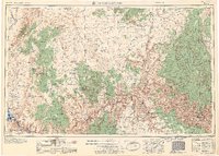 Grand Canyon 1957 topographic map thumbnail