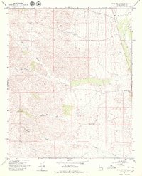 Gunsight Canyon 1967 topographic map thumbnail