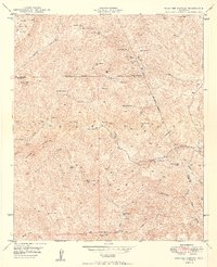 Haunted Canyon 1949 topographic map thumbnail