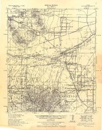 Huachuca topographic map thumbnail