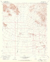 Hyder NE 1964 topographic map thumbnail