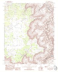 Kanab Point 1988 topographic map thumbnail