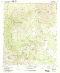 Kitt Peak 1979 topographic map thumbnail