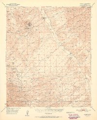 Mammoth 1951 topographic map thumbnail