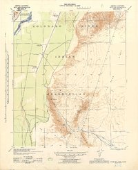 MOON MTN 1942 topographic map thumbnail