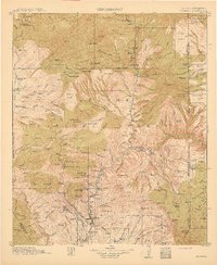 Morenci 1915 topographic map thumbnail