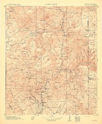 Morenci 1915 topographic map thumbnail