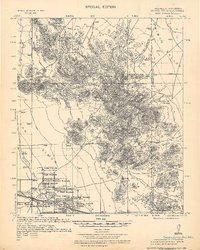 Orange Butte 1926 topographic map thumbnail