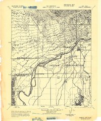 Parker 1943 topographic map preview