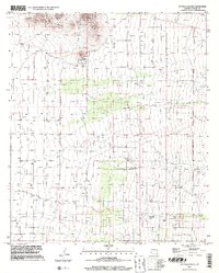 Pat Hills South 1996 topographic map thumbnail