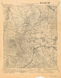 Patagonia 1905 topographic map thumbnail