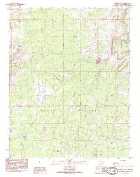 Poverty Flat 1985 topographic map thumbnail