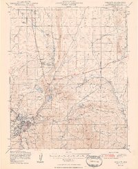 Prescott 1948 topographic map thumbnail