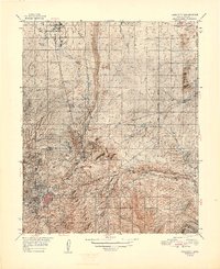 Prescott 1948 topographic map thumbnail