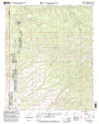 Robinson Mesa 1997 topographic map thumbnail