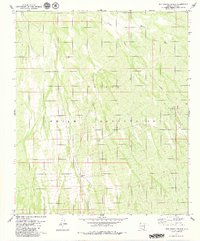 San Ignacio Ranch 1979 topographic map thumbnail