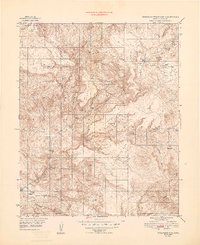 Sheridan Mountain 1948 topographic map thumbnail