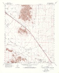 Red Rock 1963 topographic map thumbnail