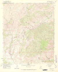 Reno Pass 1964 topographic map thumbnail