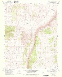 Russell Spring 1979 topographic map thumbnail