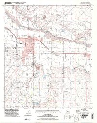 Safford 1998 topographic map thumbnail