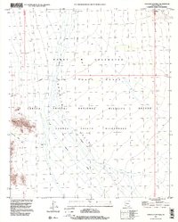 Saguaro Gap Well 1996 topographic map thumbnail