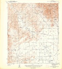 Sierra Bonita Ranch 1942 topographic map thumbnail