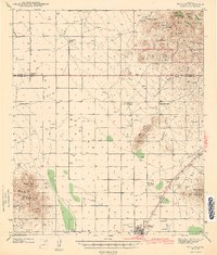 Willcox 1943 topographic map thumbnail