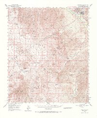 Winkelman 1949 topographic map thumbnail