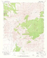 Yarnell 1969 topographic map thumbnail