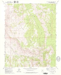 St. George Canyon 1979 topographic map thumbnail