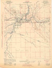 Yuma 1942 topographic map thumbnail