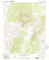 Sullivan Buttes 1979 topographic map thumbnail