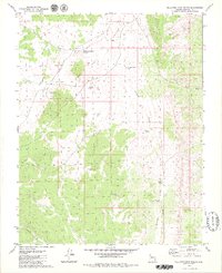 Sullivan Draw North 1979 topographic map thumbnail