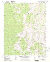 Sullivan Draw South 1979 topographic map thumbnail