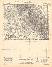 Sunnyside 1938 topographic map thumbnail