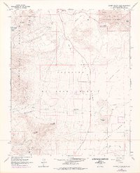 Sunset Crater West 1966 topographic map thumbnail