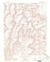 Supai 1988 topographic map thumbnail