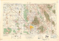 Tucson 1958 topographic map thumbnail
