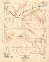 Vicksburg 1942 topographic map thumbnail