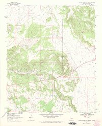 Nelson Reservoir NE 1968 topographic map thumbnail