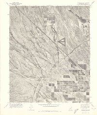 McMicken Dam 1971 topographic map thumbnail