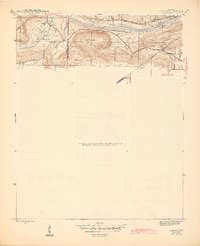Almond 1942 topographic map thumbnail