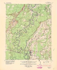 Augusta 1935 topographic map thumbnail