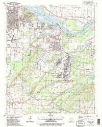 Barling 1987 topographic map thumbnail