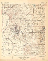 Benton 1944 topographic map thumbnail