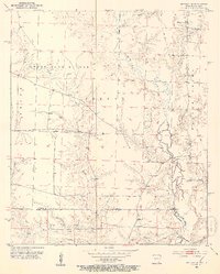 Bradley SE 1952 topographic map thumbnail