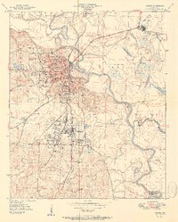 Camden 1951 topographic map thumbnail