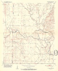 Cerrogordo 1951 topographic map thumbnail